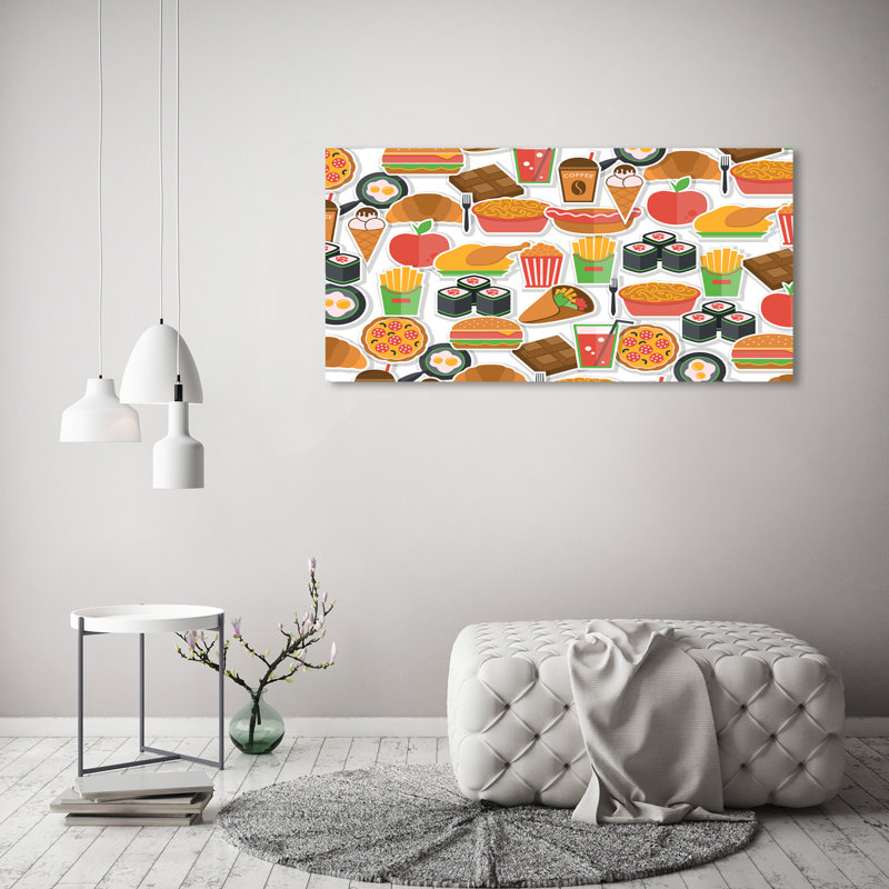 Fast Food - Wrapped Canvas Print