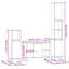 Venedy Bathroom Storage Furniture Set-748861089
