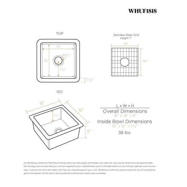 Product Dimensions