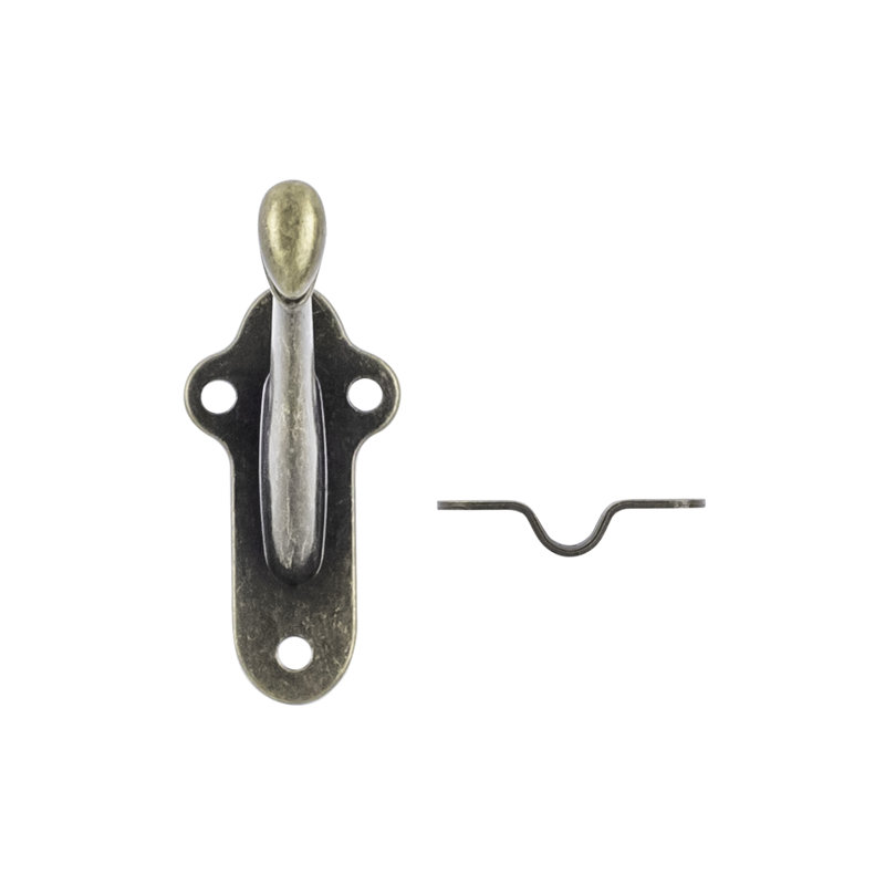 Support de main courante robuste, Laiton antique