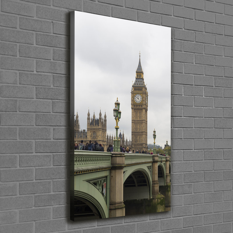 Big Ben London - Wrapped Canvas Print