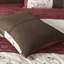 Élégant édredon très grand rouge 7 pièces - broderie et bourre 100% 2 taies décoratives, 3 coussins décoratifs, 1 jupe de lit lavable, ensemble de machine à broder