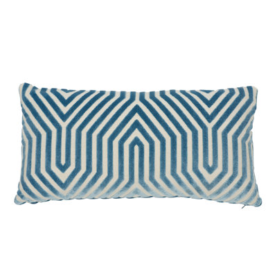 Schumacher x Mary McDonald Vanderbilt Velvet Pillow