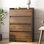 Commode 4 tiroirs, commode sans poignée
