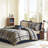 Plaid Bedding With Comforter, Sheets, And Pillowcases Sheet Navy Multi Theme