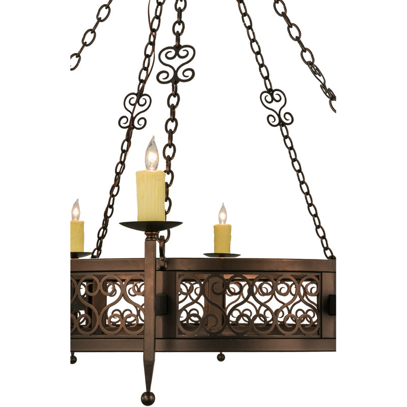 Toscano 10 - Light Chandelier