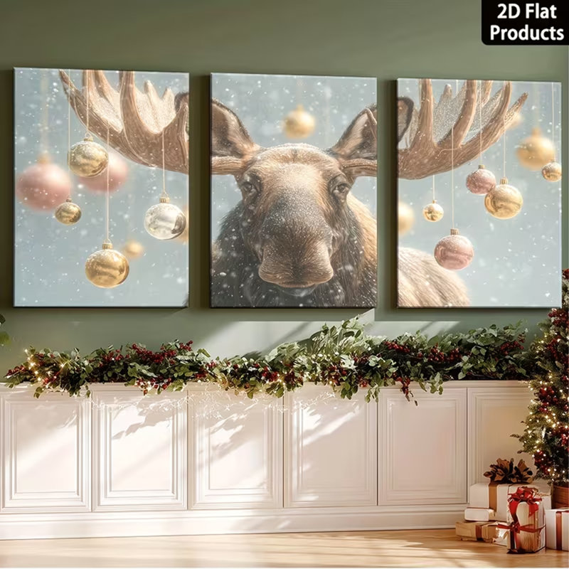 3 Piece Wrapped Canvas Print