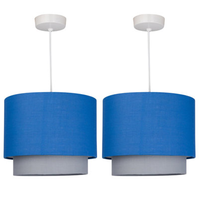 18 cm H Drum Cotton Pendant Shade ( Uno )