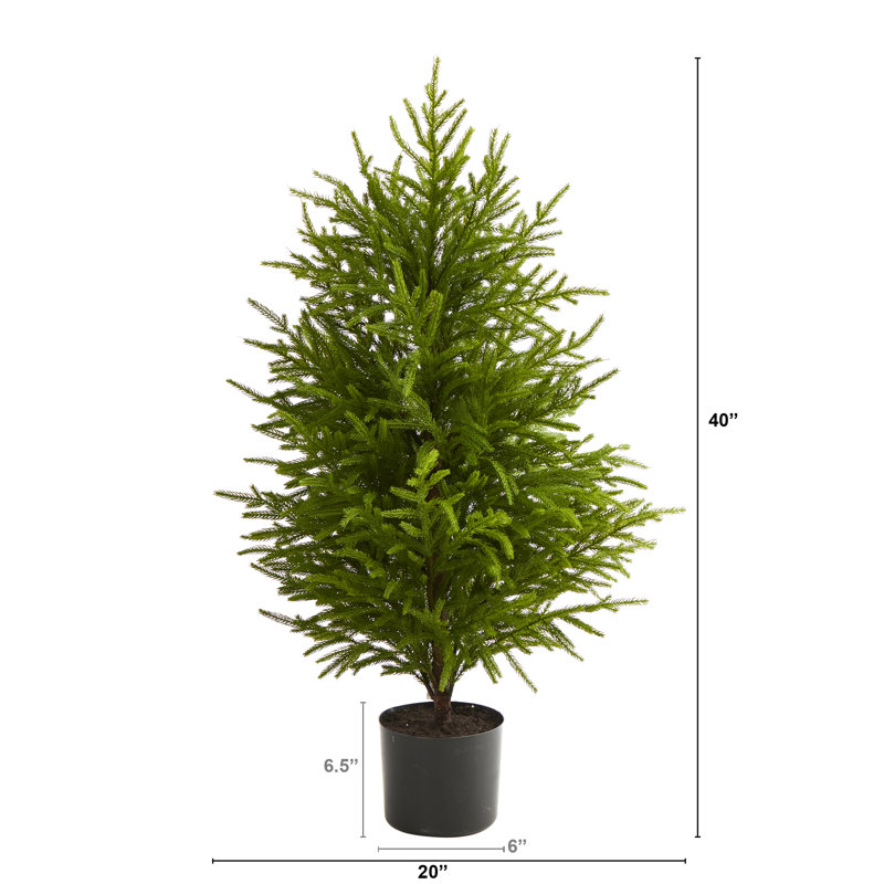 2' Artificial Pine Christmas Tree, 3' H