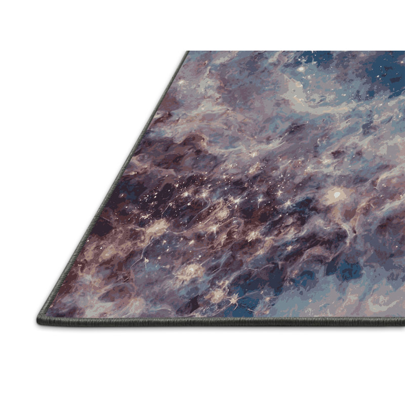 Tapis gris soyeux et moelleux, Tapis de couloir 2 pi x 4 pi