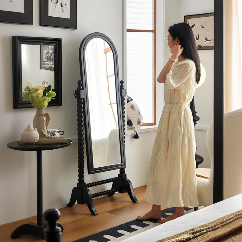 Miroir sur pied 64,96 "H 64,96"