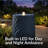 Textured Spiral LED Outdoor Bubble Fountain - Blue-1735162691