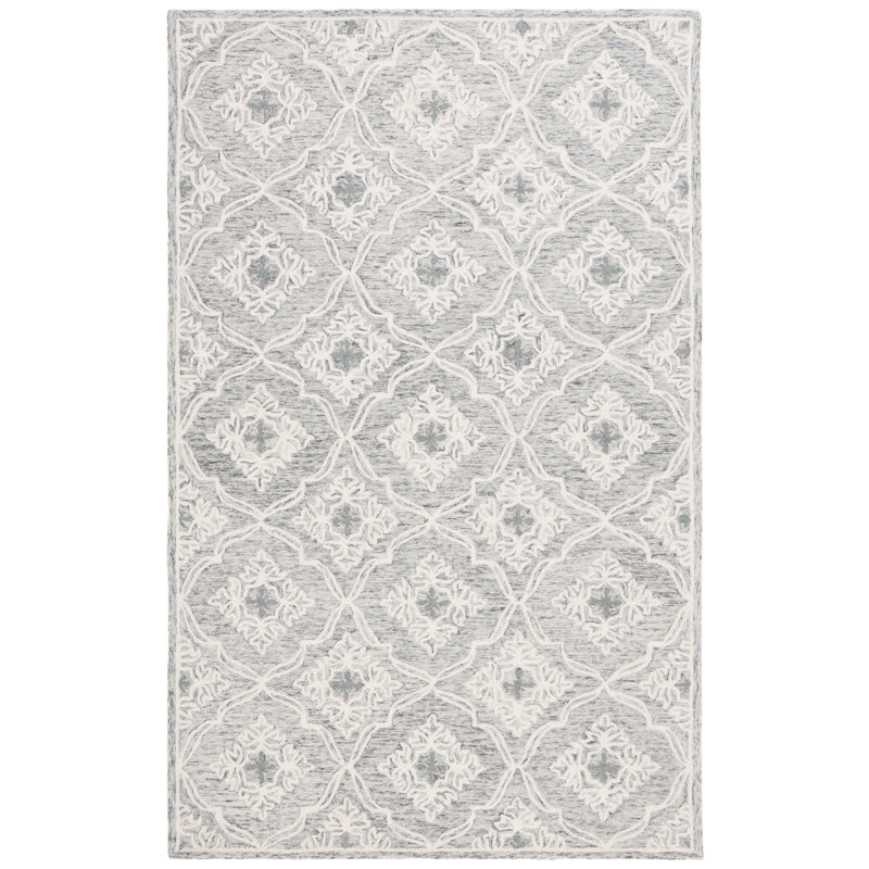 Lauren Ralph Lauren Hand Tufted Wool & Cotton Damask Rug, Rectangle 3' x 5'