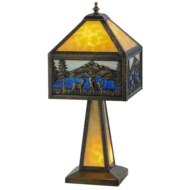 Rustic Lodge Table Lamp