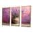 Toile avec cadre flottant or