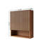 Armoire de salle de bain murale à rayures-556805037