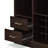 Espresso Finish Wine Cabinet