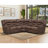Manasas 3-Piece 97.8'' Wide Classic And Overstuffed Soft Faux Leather Manual Reclining Corner Sectional-96677590