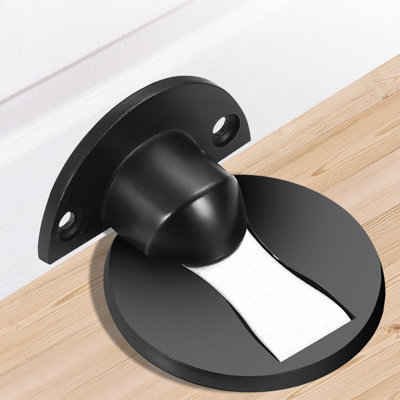 Magnetic door stopper Magnetic Door Stopper Floor Mount Magnet Door Stop - Magnetic Door Stop Magnet Door Stop Wall Support Open Door Stop No Drilling Required For Home