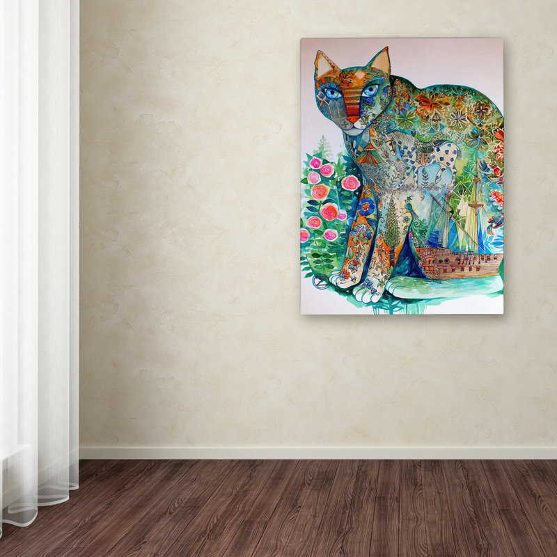 " Mediterranean Sea " by Oxana Ziaka, 24" H x 18" W