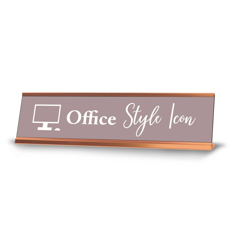 Enseigne de bureau
