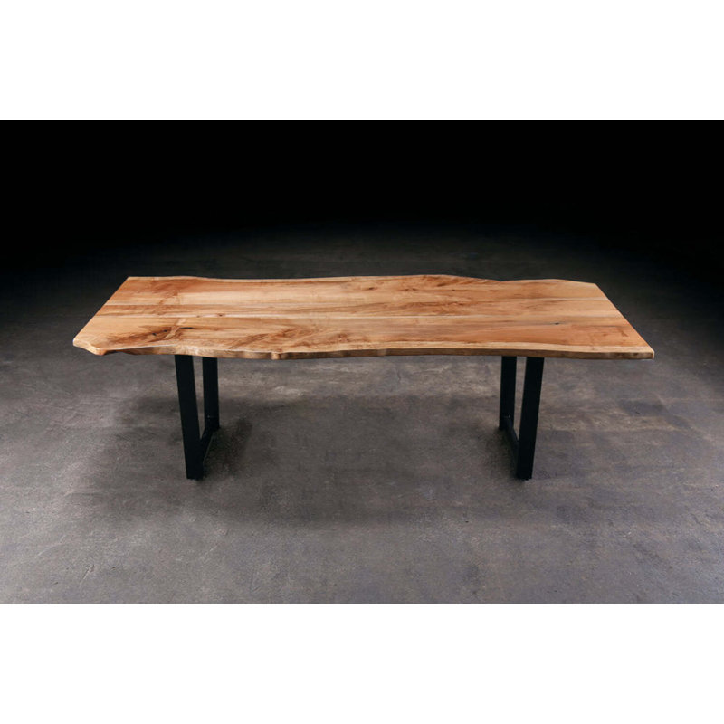 Solid Wood Dining Table, 30” H x 96” L x 42” W
