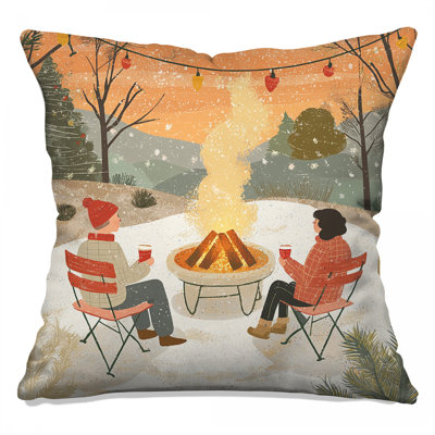 Coussin décoratif Campfire