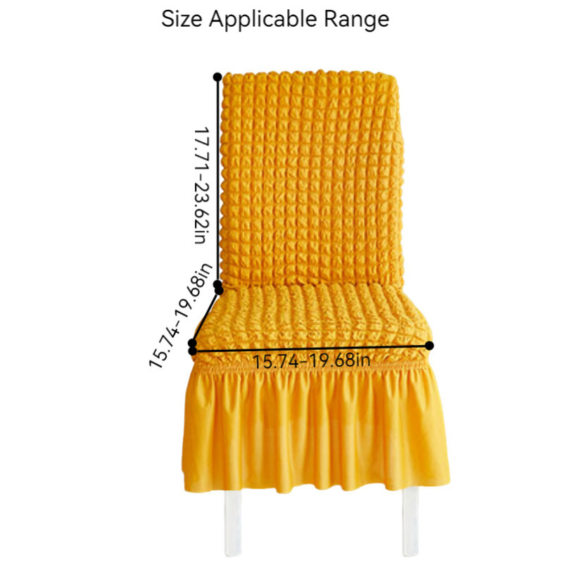 Housse pour chaise de salle à manger