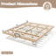Base de lit plateforme en bambou massif avec lattes de soutien-125069619-125069616
