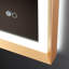 Edlun Bathroom Framed LED Mirror Anti-Fog With Dimmable Light Touch Sensor And Memory Function-1699926505-1699926498