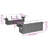 Vidaxl Garden Sofa Set Gray