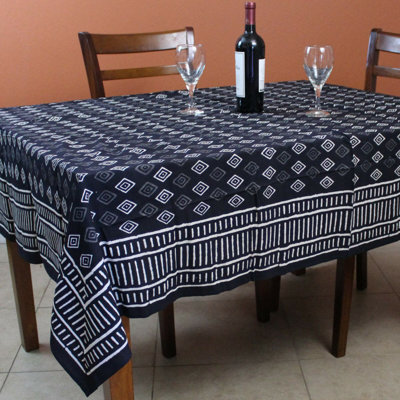 Nartuni Geometric 100% Cotton Tablecloth