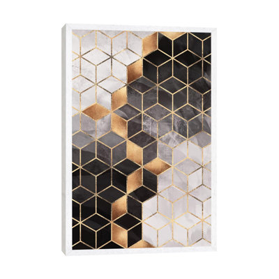 Smoky Cubes I - Print on Canvas