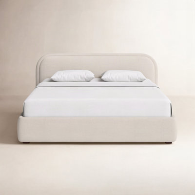 Shonda Linen Upholstered Bed