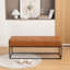 Banc rembourré en similicuir Mikhajlo-818014205