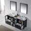 Meuble-lavabo double 72 po avec lavabo-49240097