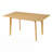 60" Rustic Farmhouse Dining Table-1909965597