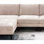 Moderne magnifique ensemble modulaire 6 pièces 4X sans accoudoirs 2X repose-pieds meubles de salon