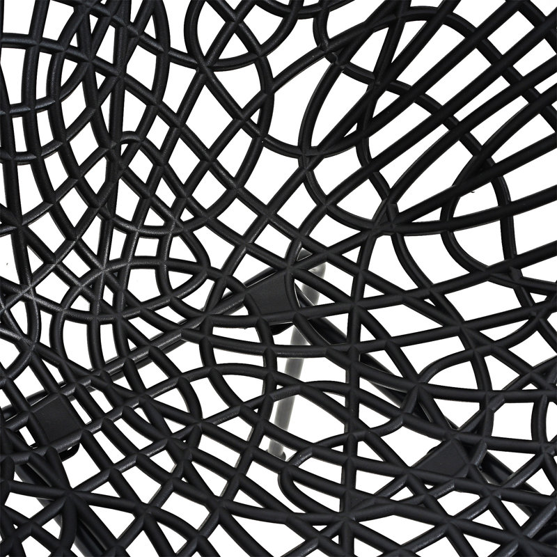 Chaise de salle à manger (ensemble de 2), Noir