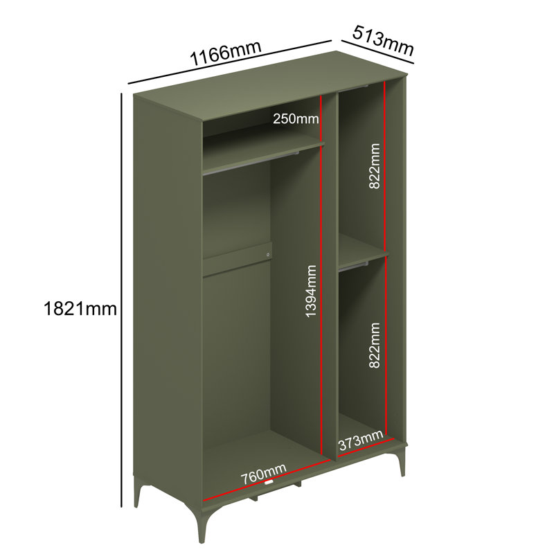 Curtis Piece Bedroom Set, Kale Green