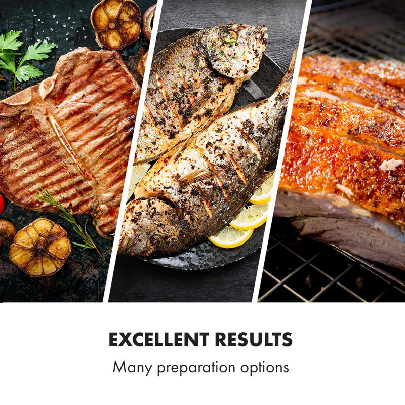 Klarstein Sauenland 84.5cm W Barrel Charcoal Grill