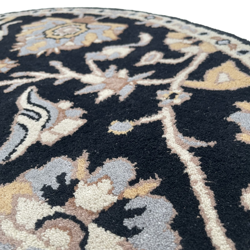 Hearth Rug, Half-circle 2'4" x 4'8"