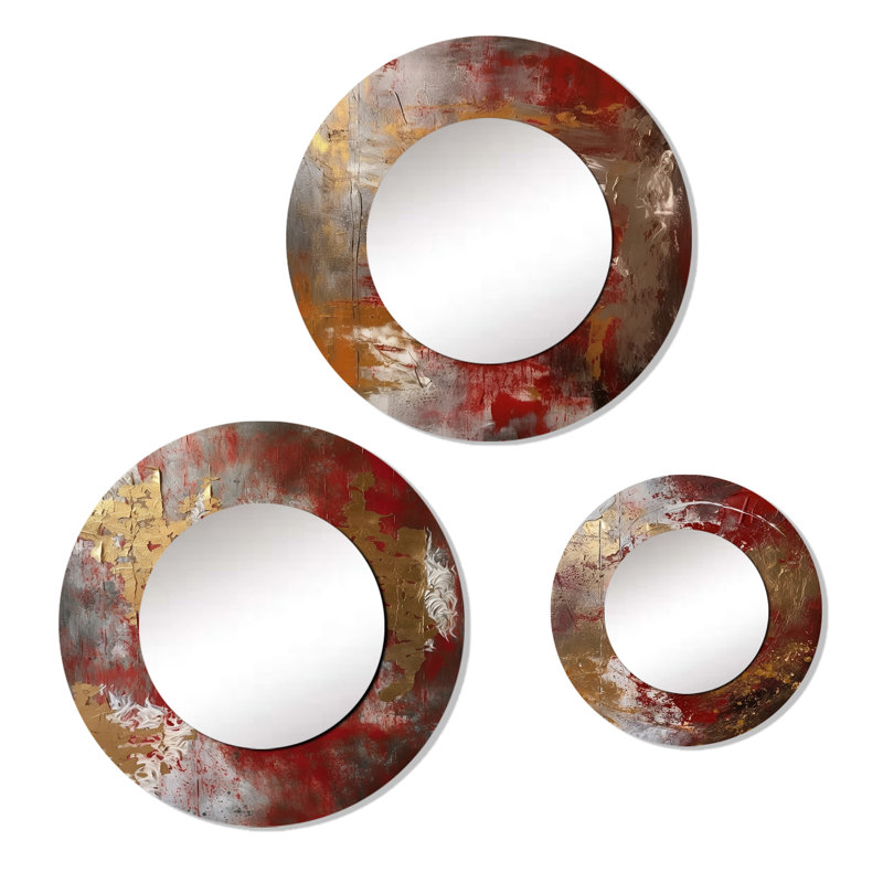 Amagansett Metal Round Mirror