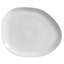Oval Dinner Plate Stoneware 12.2" New White