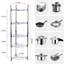 Iron Free Standing Pot Rack