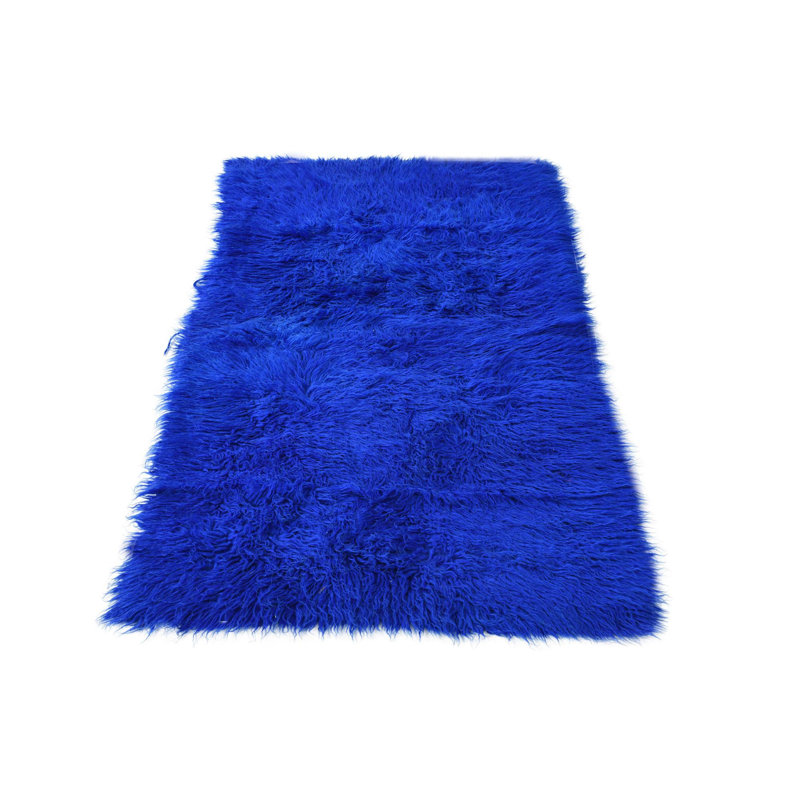 Tapis bleu 3 x 5 Parra