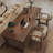 Light-walnut Rectangular Solid Wood desk-109514006