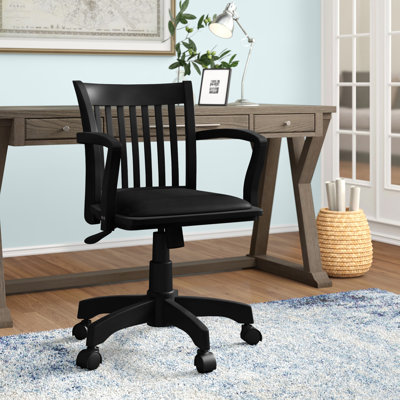 Genevieve Vinyl Bankers Chair