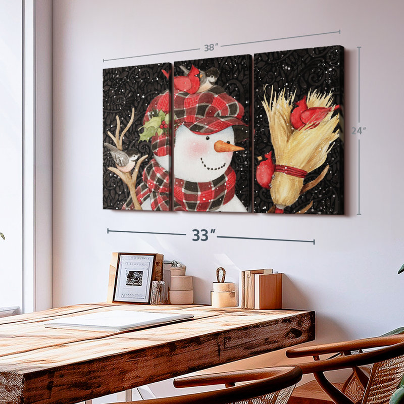 «Sam Snowman» sur, H 24 po x l 38 po