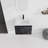 24'' Floating Wall-Mounted Bathroom Vanity With Ceramics Sink